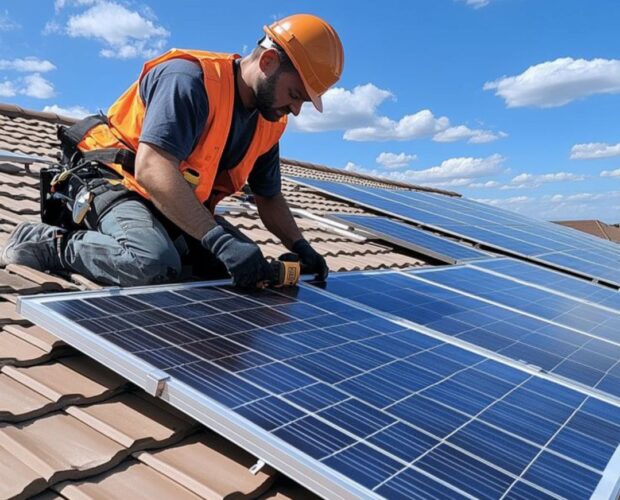 Residential Solar Power Plant