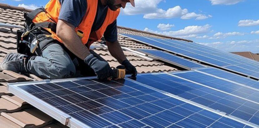 Residential Solar Power Plant